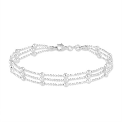 Bracelet Souela Argent Blanc - Bracelets fantaisie Femme | Histoire d’Or