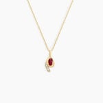Collier Emotion Or Jaune Rubis Diamant - Colliers Femme | Histoire d&rsquo;Or