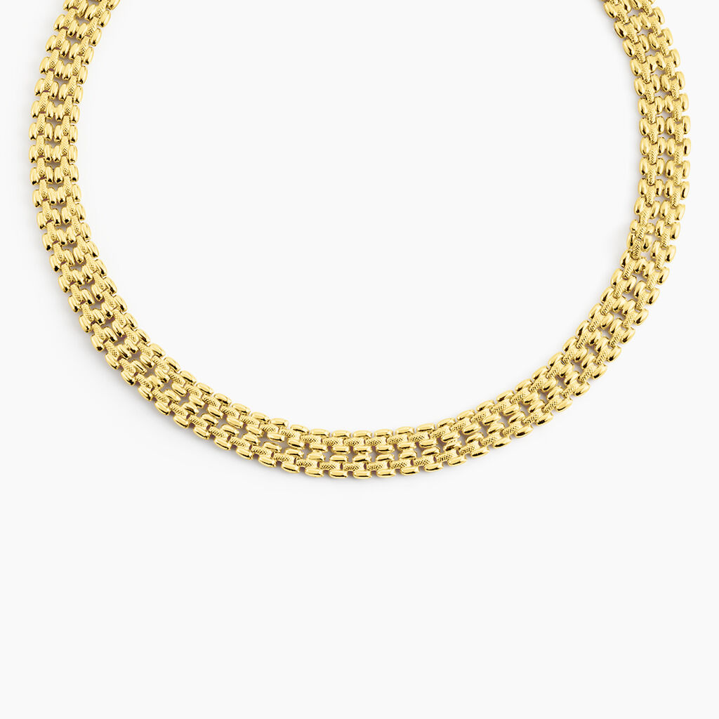 Collier Allure Argent Jaune - F&ecirc;te des m&egrave;res Femme | Histoire d&rsquo;Or