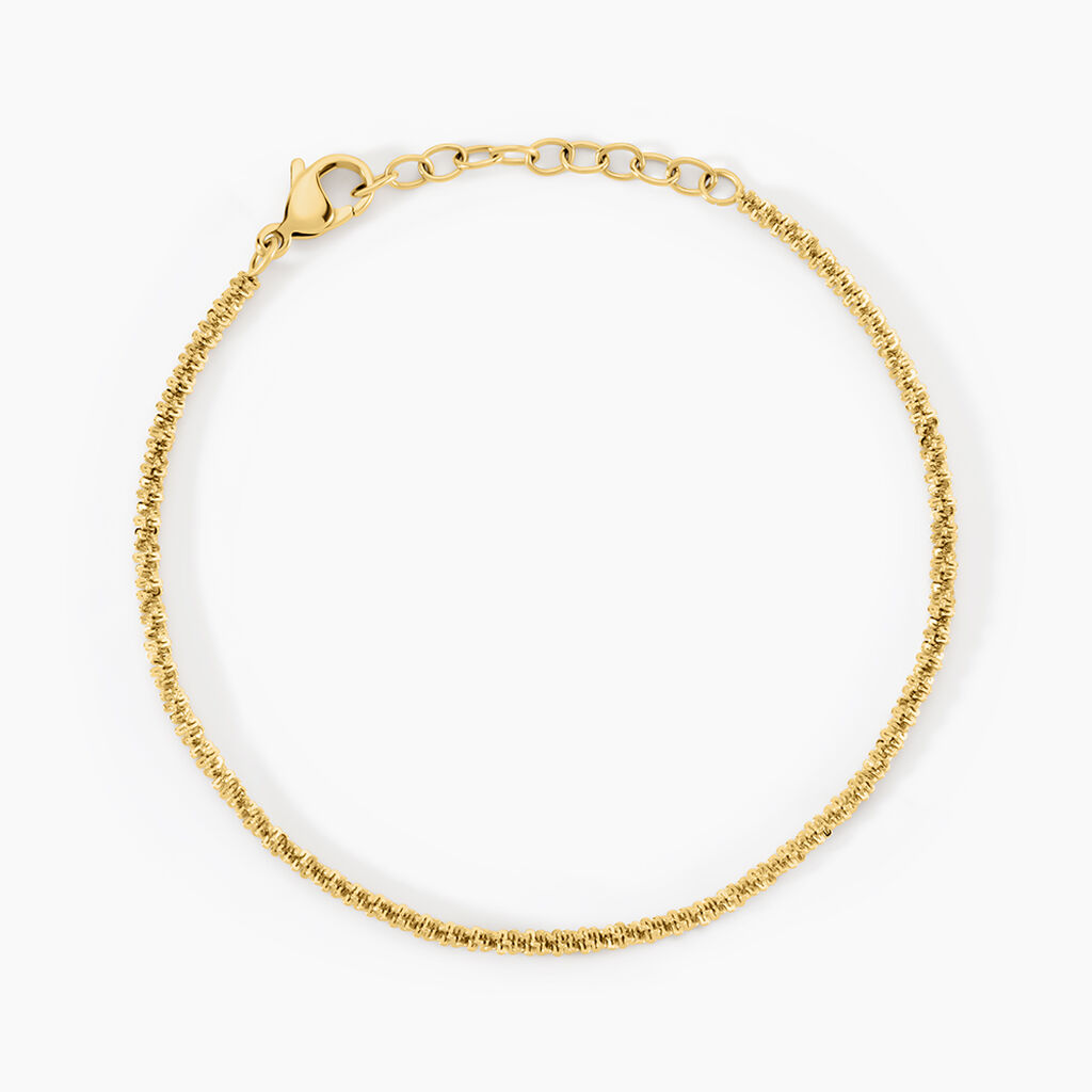 Bracelet Harlow Acier Jaune - Bijoux sans pierre Femme | Histoire d&rsquo;Or