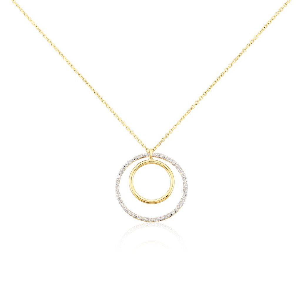 Collier Rondelia Or Jaune