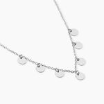 Collier Ragavi Argent Blanc - Colliers fantaisie Femme | Histoire d&rsquo;Or