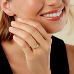 Bague Kimberleigh Or Jaune Diamant - Bagues solitaires Femme | Histoire d&rsquo;Or