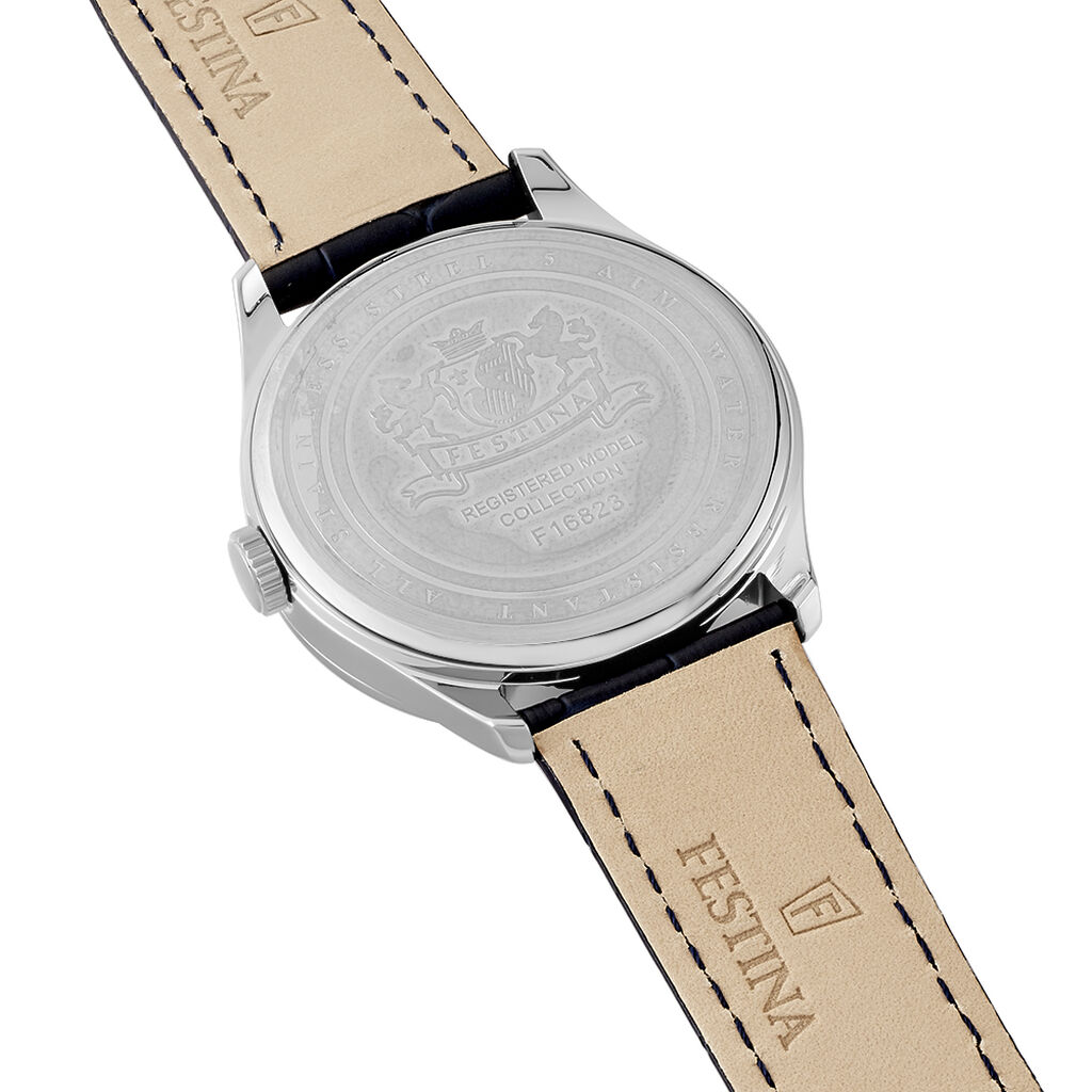 Montre Festina Retro Bleu - Montres Homme | Histoire d’Or