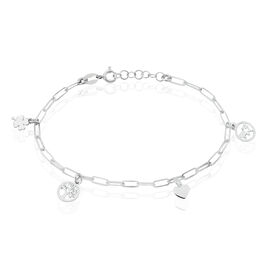 Bracelet Taola Argent Blanc - Bracelets fantaisie Femme | Histoire d’Or
