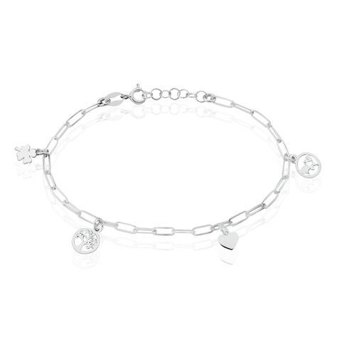 Bracelet Taola Argent Blanc - Bracelets Femme | Histoire d’Or