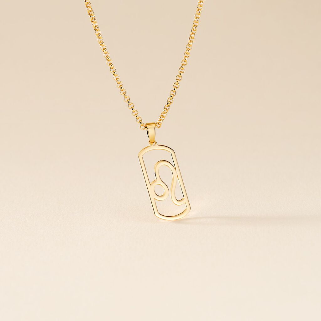 Collier Plaqué Or Prospero - Colliers Zodiaque Homme | Histoire d’Or