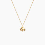 Pendentif Haiza Elephant Or Jaune - Pendentifs Famille | Histoire d&rsquo;Or