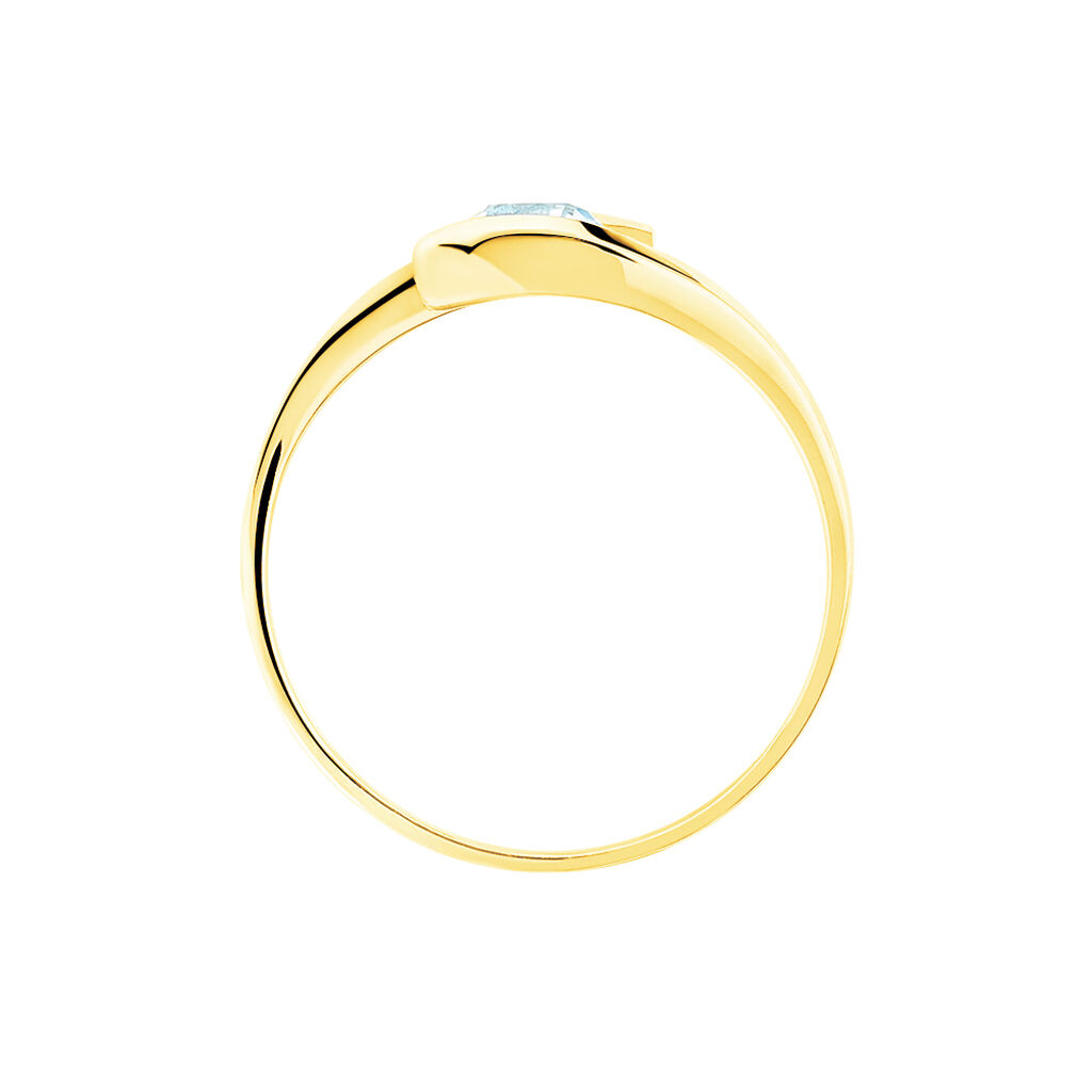 Bague Tiphaine Or Jaune Topaze - Bagues solitaires Femme | Histoire d’Or