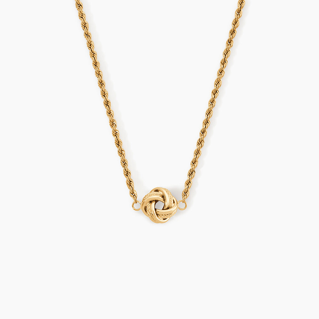 Collier Cordelia Or Jaune - Bijoux sans pierre Femme | Histoire d&rsquo;Or
