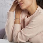 Bracelet Camiorica Argent Blanc - Bracelets cha&icirc;ne Femme | Histoire d&rsquo;Or