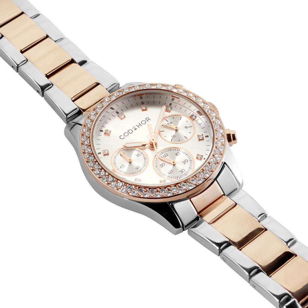 Montre Codhor Julia Argenté - Montres Femme | Histoire d’Or