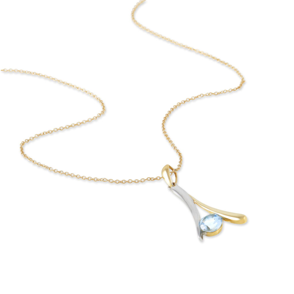 Collier Madli Or Bicolore Topaze - Colliers Femme | Histoire d’Or