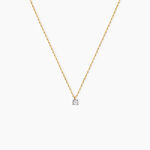 Collier Mei Or Jaune Diamant - Colliers Femme | Histoire d&rsquo;Or