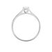 Bague Solitaire Victoria Or Blanc Diamant - Bagues solitaires Femme | Histoire d’Or