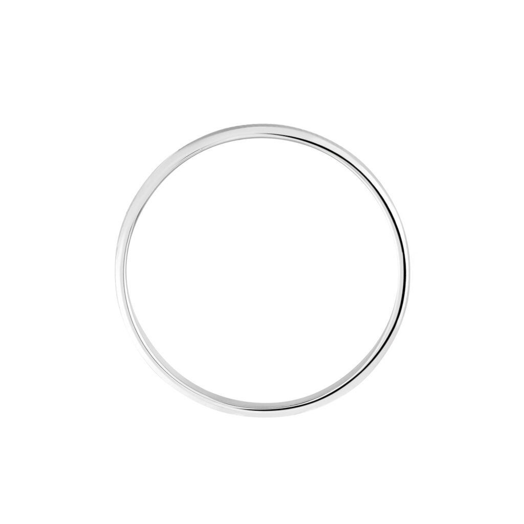 Alliance Mercure Brossee Ruban Plat Or Blanc - Alliances Famille | Histoire d’Or