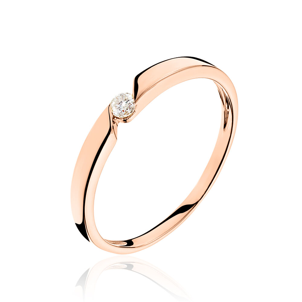 Chevalière femme or 2025 rose
