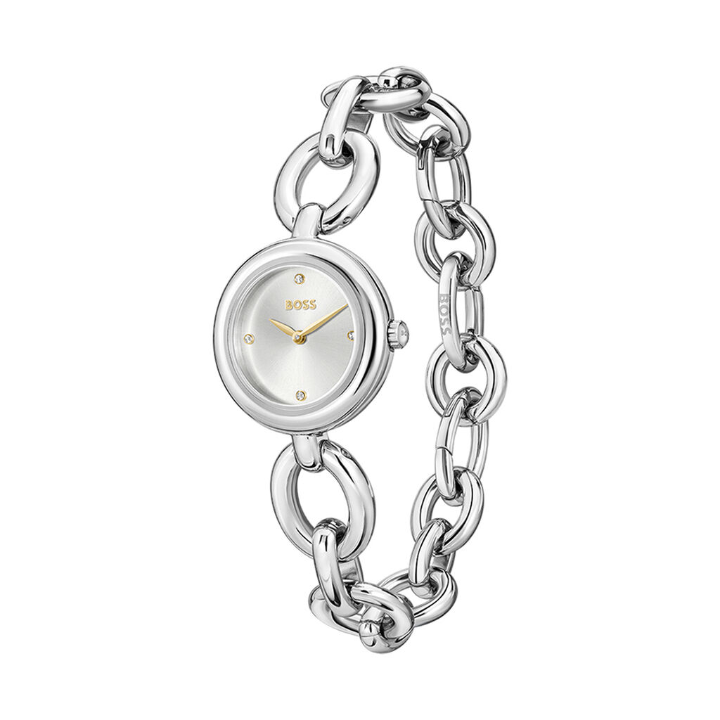 Montre Boss Alive Argent&eacute; - Id&eacute;es cadeaux Femme | Histoire d&rsquo;Or