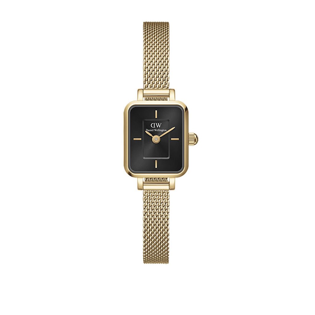 Montre Daniel Wellington Quadro Mini Noir - Montres Femme | Histoire d’Or