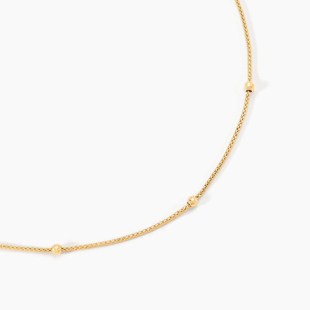 Collier Assiba Or Jaune - Colliers Femme | Histoire d&rsquo;Or