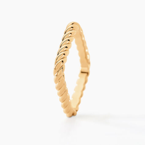 Bague Nelsie Plaqué Or Doré - Bagues fantaisie Femme | Histoire d’Or