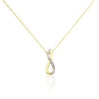 Collier Osanna Or Jaune Diamants