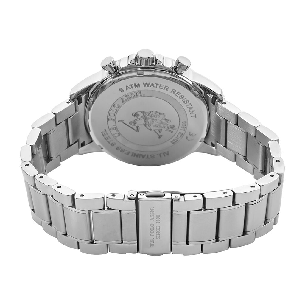 Montre U.s. Polo Grayson Noir - Id&eacute;es cadeaux Famille | Histoire d&rsquo;Or