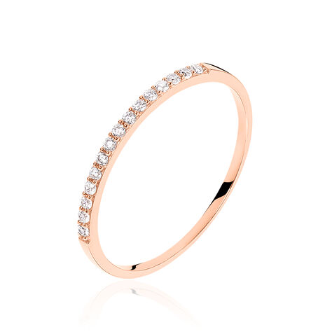 Alliance Klimka Or Rose Oxyde De Zirconium - Alliances Femme | Histoire d’Or