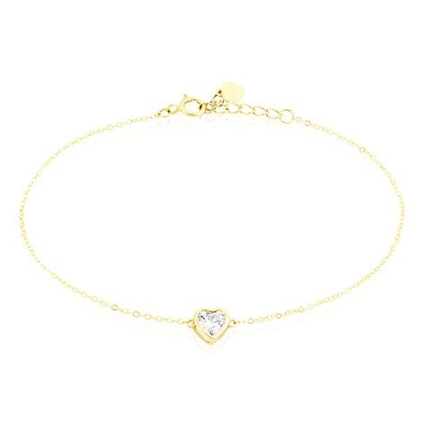 Bracelet Or Jaune Idony Oxyde De Zirconium - Bracelets Femme | Histoire d’Or