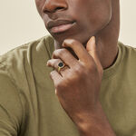 Chevali&egrave;re Filipp Ovale Or Jaune Onyx - Bagues solitaires Homme | Histoire d&rsquo;Or