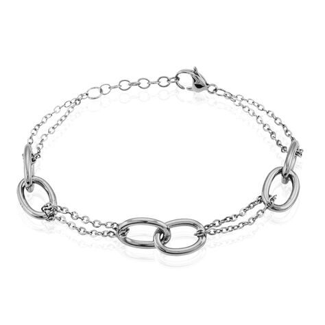 Bracelet Dalya Acier Blanc - Bracelets Femme | Histoire d&rsquo;Or