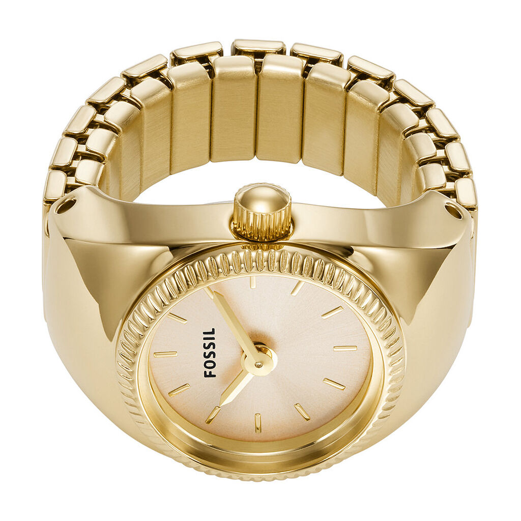 Montre Fossil Watch Ring Doré - Montres Femme | Histoire d’Or