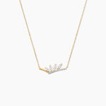 Collier Tiara Or Jaune Oxyde De Zirconium - Colliers Femme | Histoire d&rsquo;Or