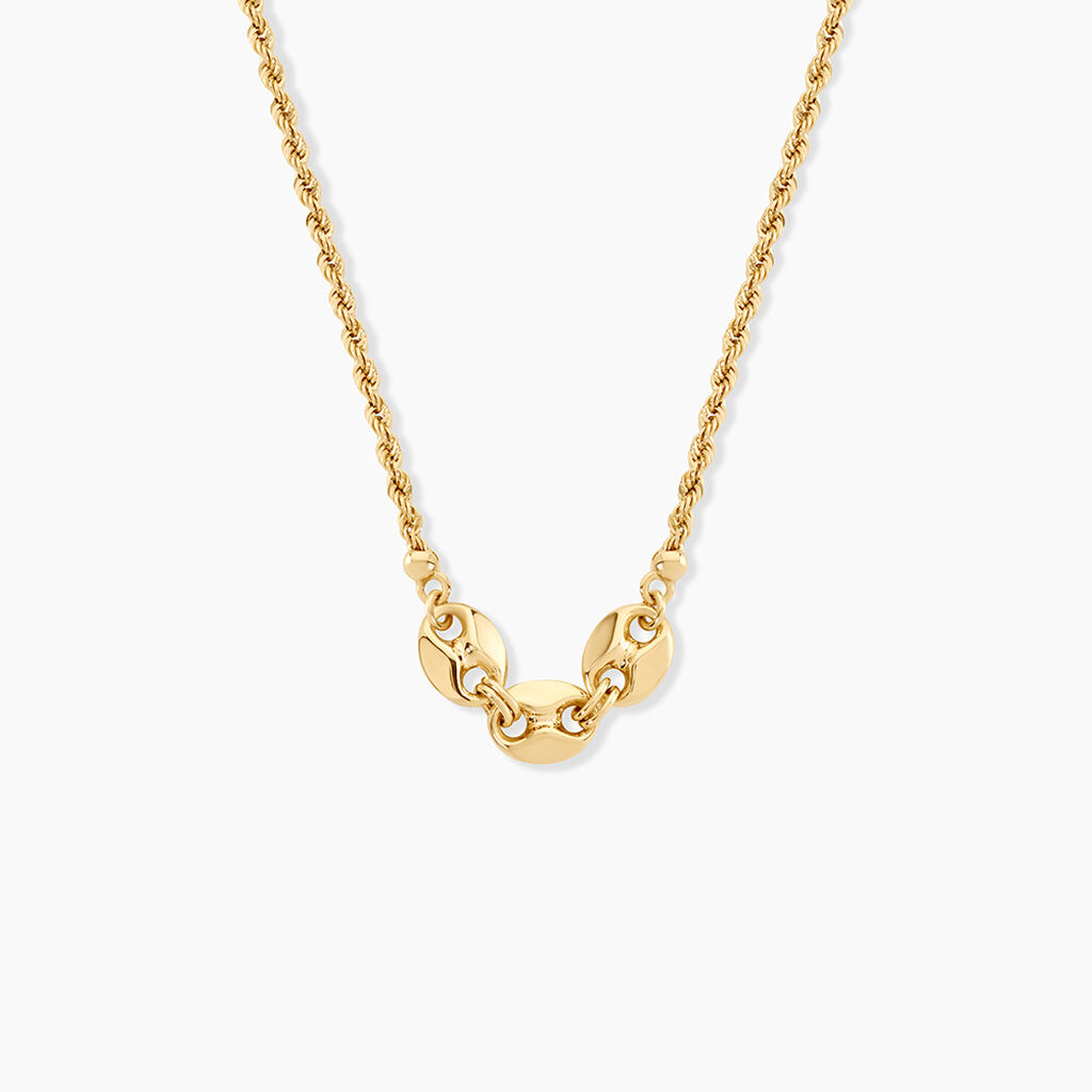 Collier Cordelia Or Jaune - Bijoux sans pierre Femme | Histoire d&rsquo;Or