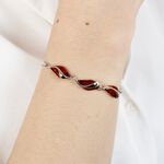 Bracelet Argent Blanc Eve-liseae Ambre - Bracelets Femme | Histoire d&rsquo;Or