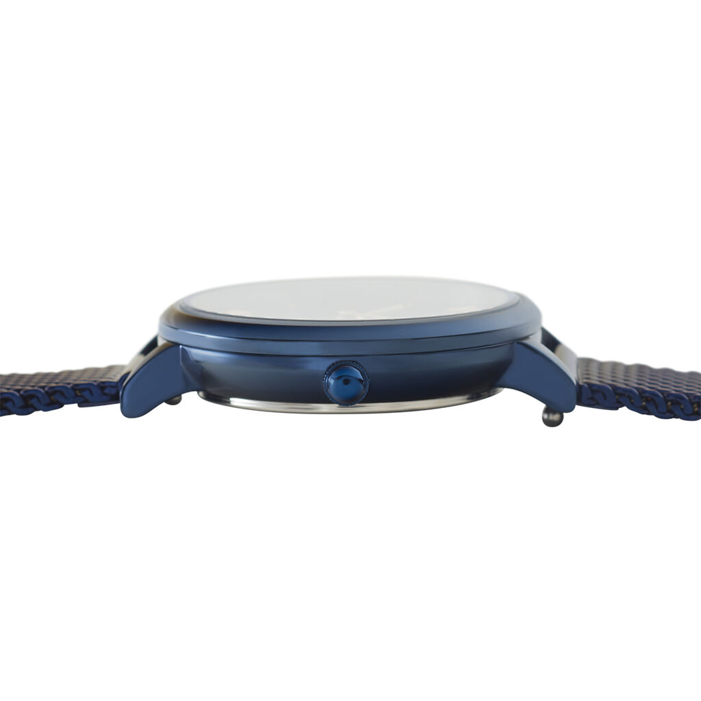Montre Lannier Pierre Nova Acier Bleu - Montres Femme | Histoire d’Or