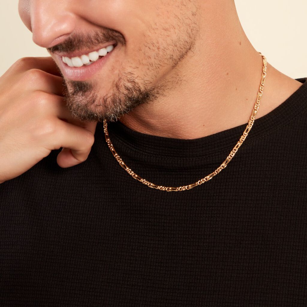 Collier Maille Mateo Or Jaune - Chaines Homme | Histoire d’Or
