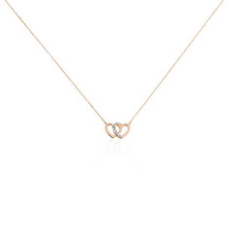 Collier Or Rose Valiere Diamants - Colliers Femme | Histoire d’Or