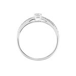 Bague Solitaire Katalina Or Blanc Diamant - Bagues solitaires Femme | Histoire d&rsquo;Or