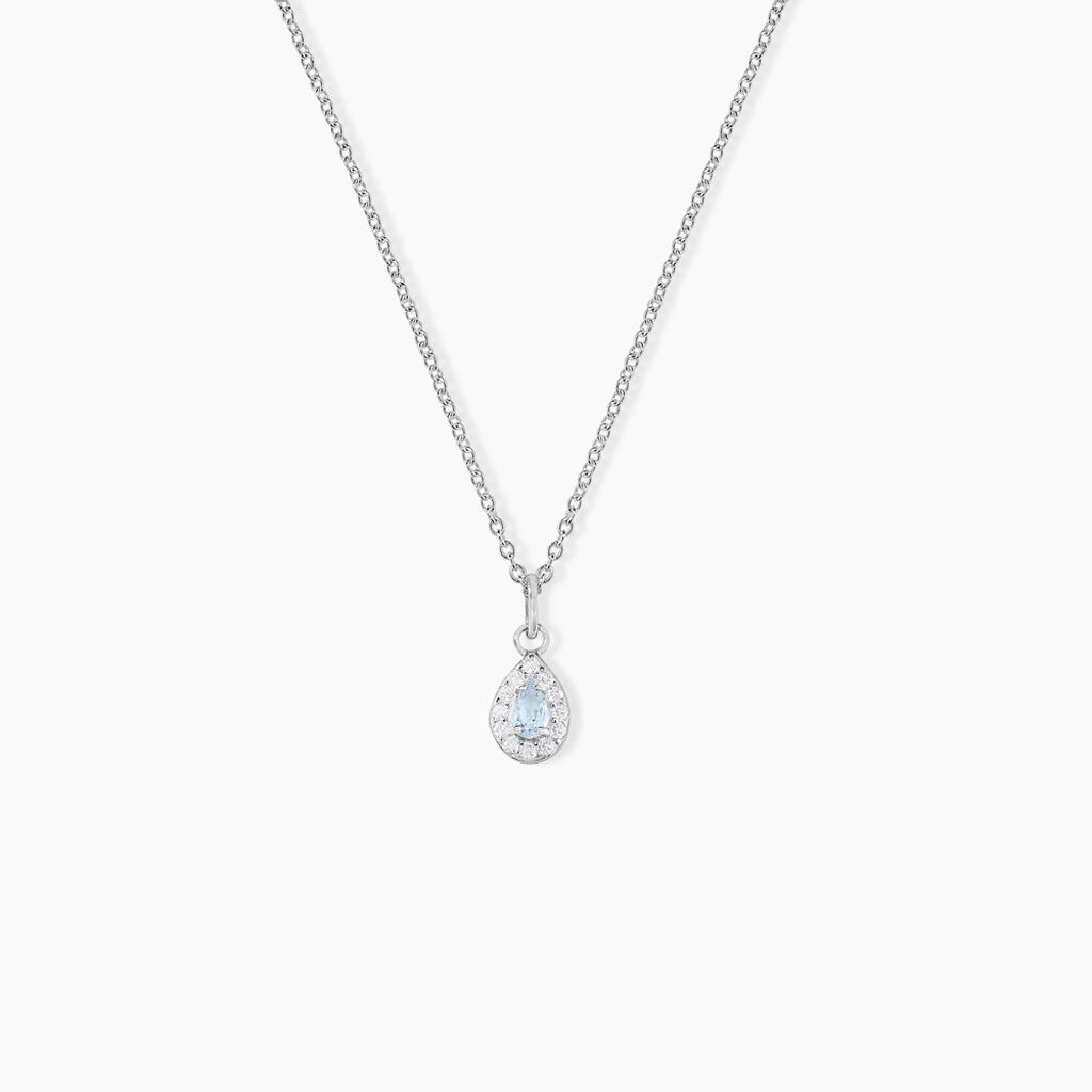Collier Argent Tania Oxydes De Zirconium - Colliers fantaisie Femme | Histoire d’Or