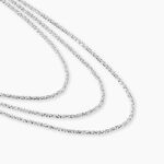 Collier Janelle Argent Blanc - Colliers Femme | Histoire d&rsquo;Or