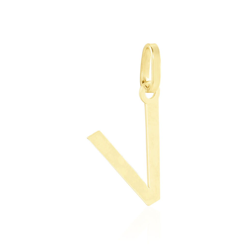 Pendentif Ionia Lettre Or Jaune - Pendentifs Famille | Histoire d’Or