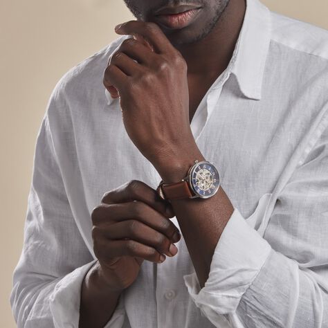 Montre Pierre Lannier Collection Week-end Bleu - Montres Homme | Histoire d’Or