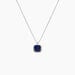 Collier Mani Argent Blanc Lapis Lazuli - Colliers Homme | Histoire d’Or