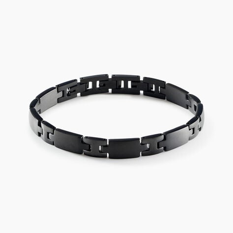 Bracelet Josua Acier Noir - Bracelets Homme | Histoire d&rsquo;Or
