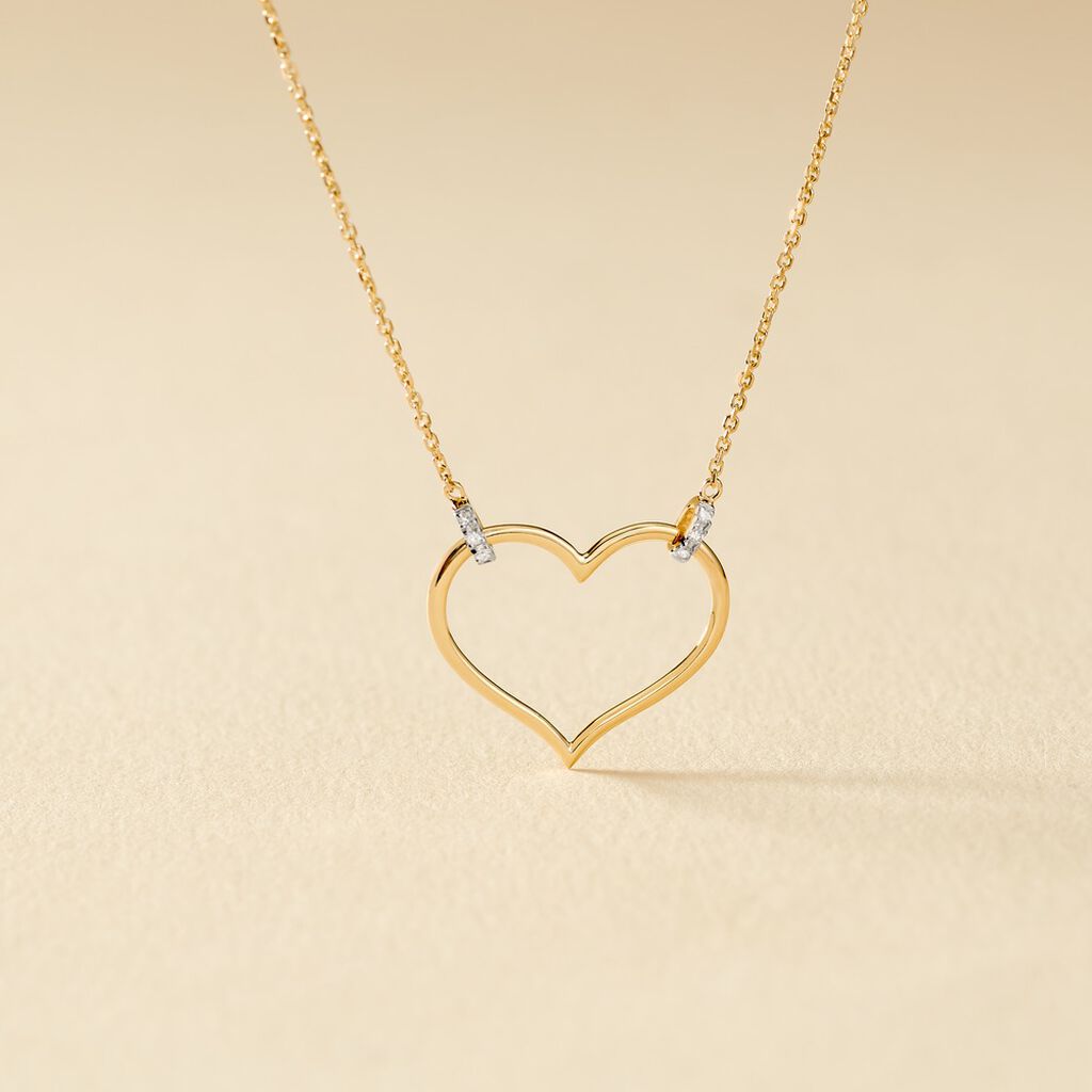 Collier Laila Or Jaune Diamant - Colliers Femme | Histoire d’Or