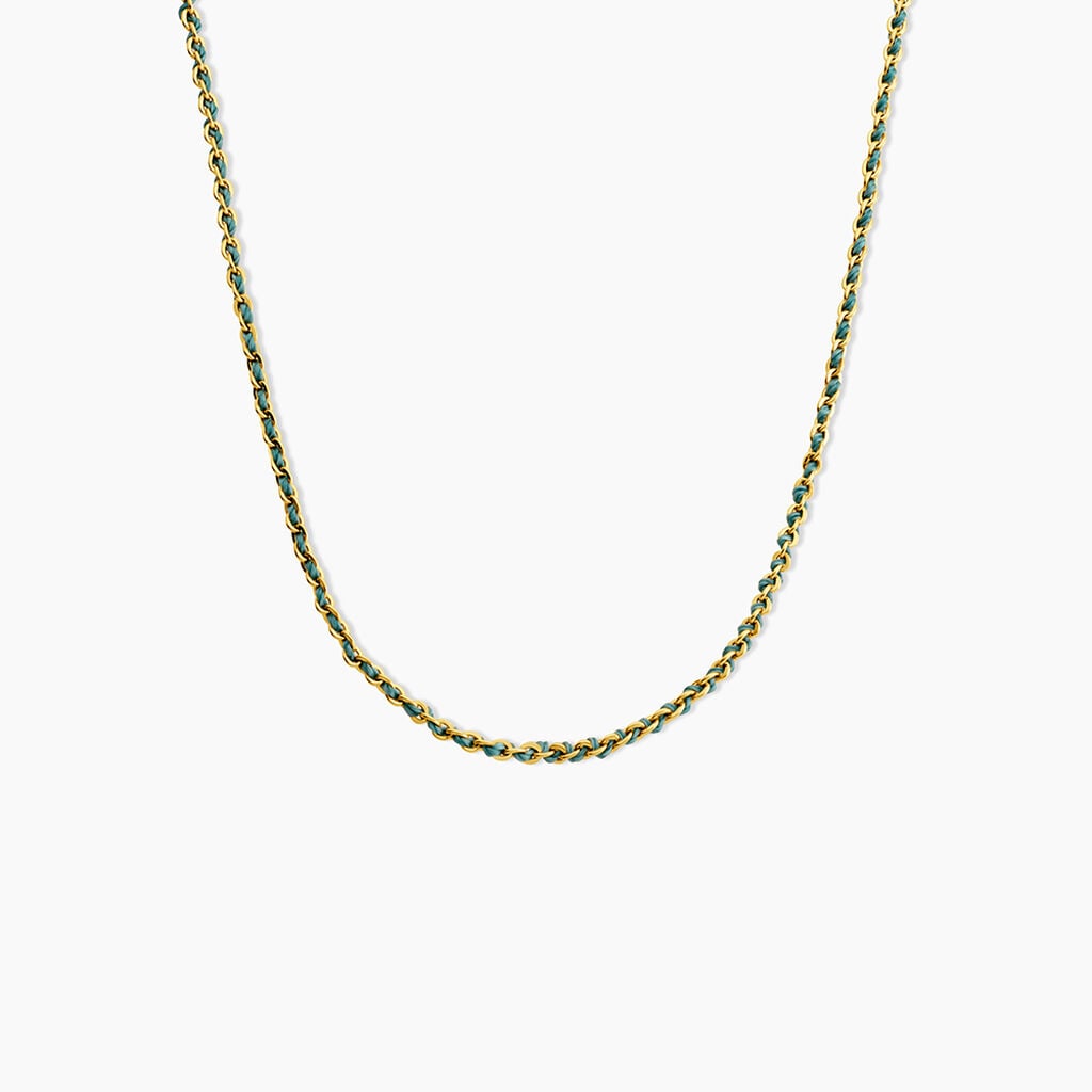 Collier Nelli Acier Jaune - Colliers fantaisie Femme | Histoire d&rsquo;Or