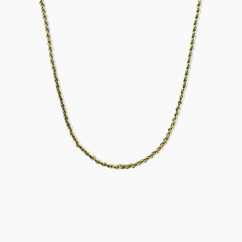 Collier Nelli Acier Jaune - Colliers fantaisie Femme | Histoire d&rsquo;Or