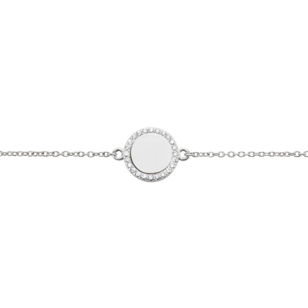 Bracelet Argent Blanc Paros - Bracelets Femme | Histoire d’Or