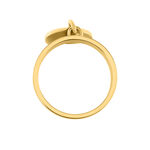 Bague Capri Acier Jaune - Bagues fantaisie Femme | Histoire d&rsquo;Or